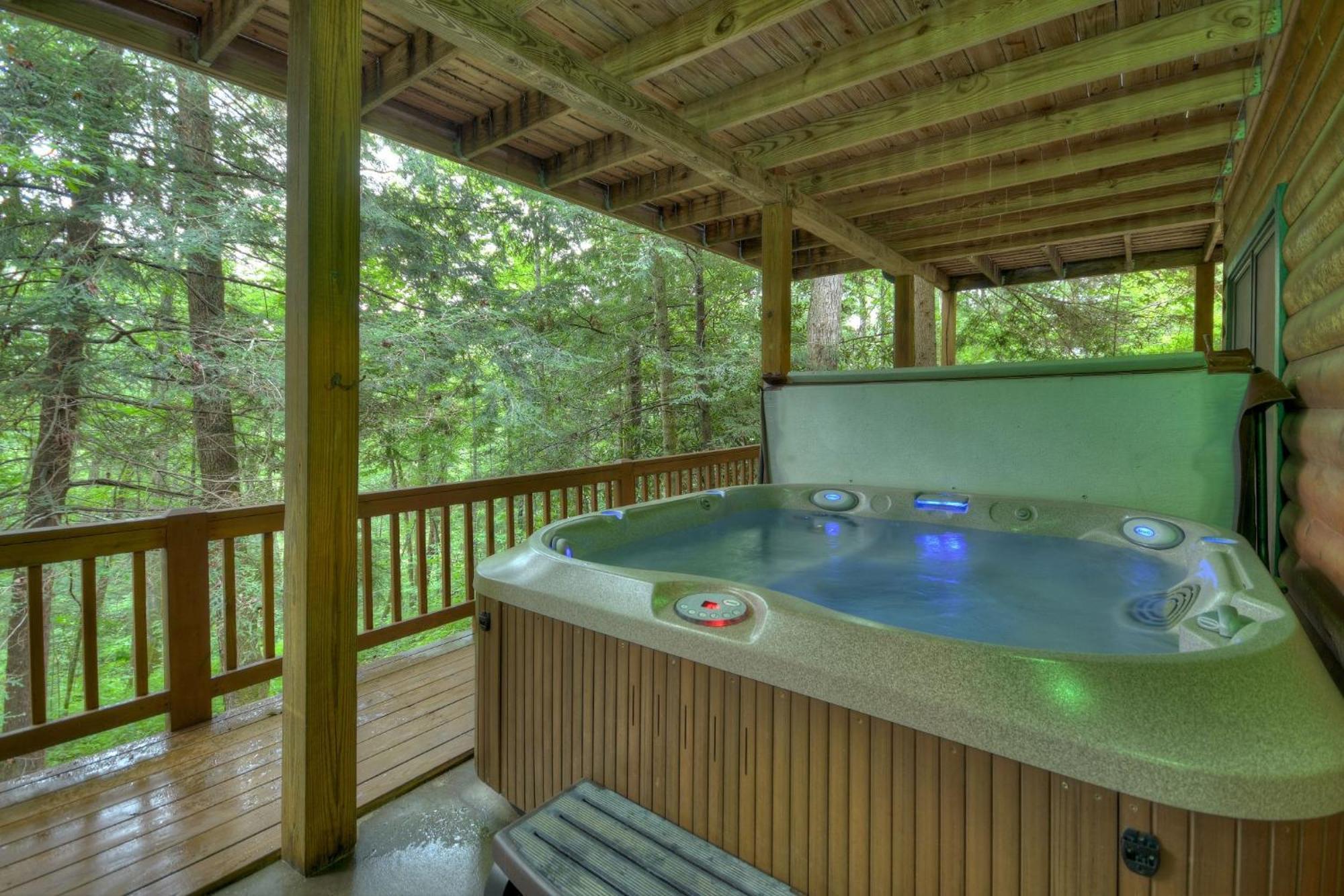 K6 Lodge Gather Around The Firepit Soak In The Hot Tub And Splash In The Creek Blue Ridge Buitenkant foto