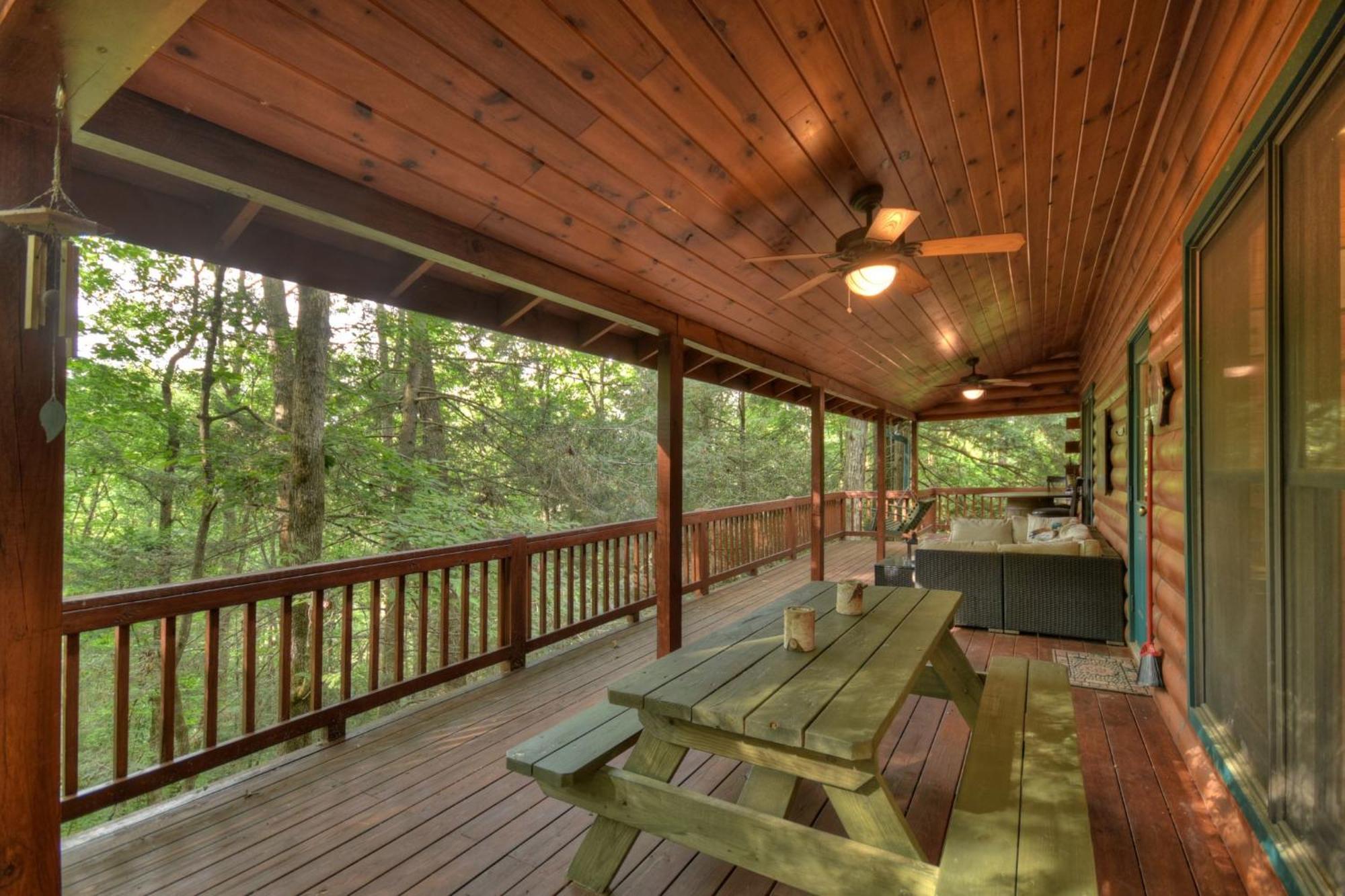K6 Lodge Gather Around The Firepit Soak In The Hot Tub And Splash In The Creek Blue Ridge Buitenkant foto